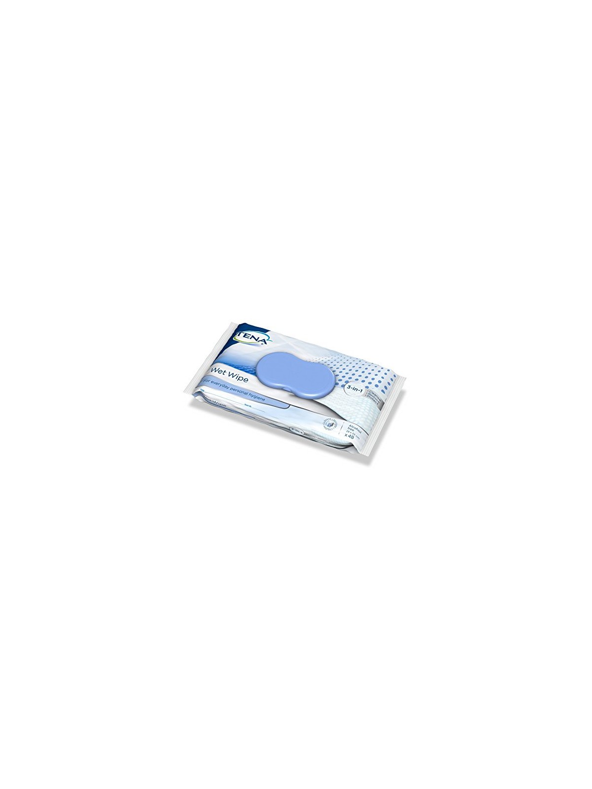 Tena toallitas humedas wet wipe 48 un