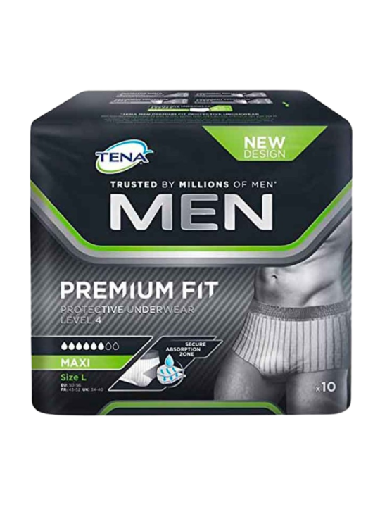 Tena men level 4 talla L 10 uds