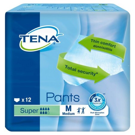 Tena pants super talla mediana 12 uds