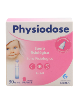 Physiodose limpieza nasal monodosis 5 ml 30 u