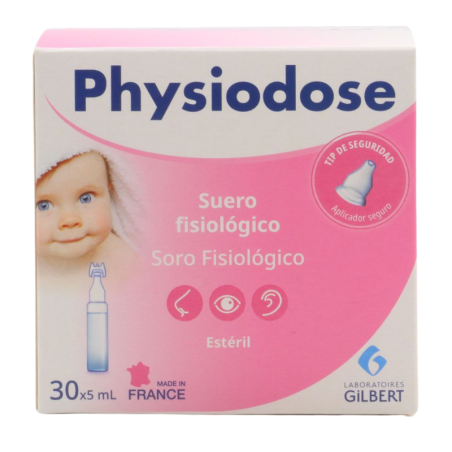 Physiodose limpieza nasal monodosis 5 ml 30 u