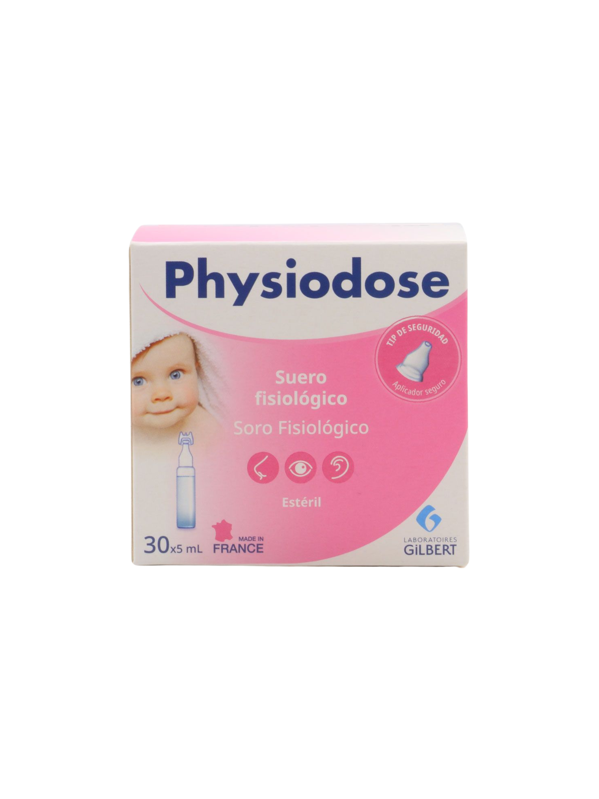Physiodose limpieza nasal monodosis 5 ml 30 u