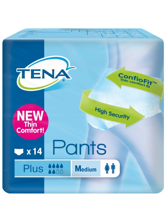 Tena pants plus talla mediana 14 uds