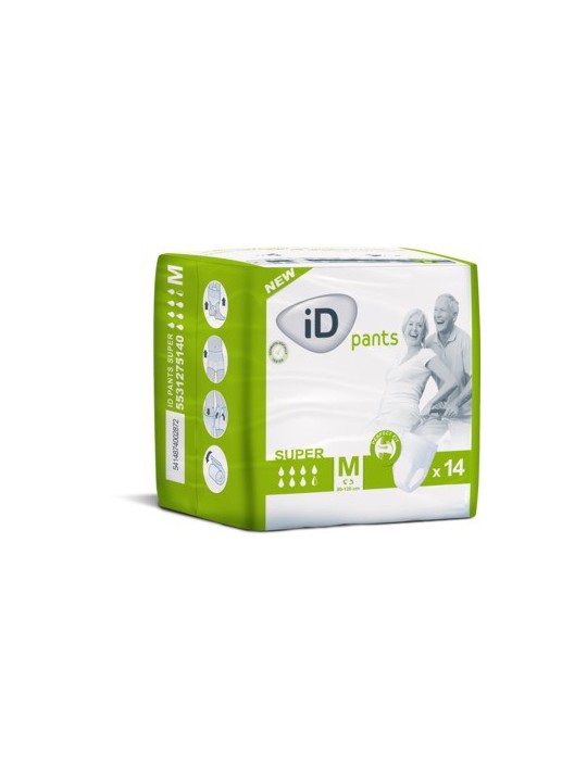 Id pants super talla mediana 14 uds