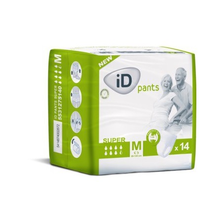 Id pants super talla mediana 14 uds