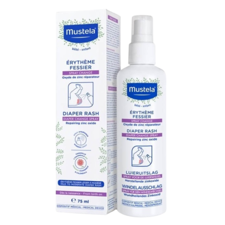 Mustela spray cambio de pañal 1 envase 75 ml