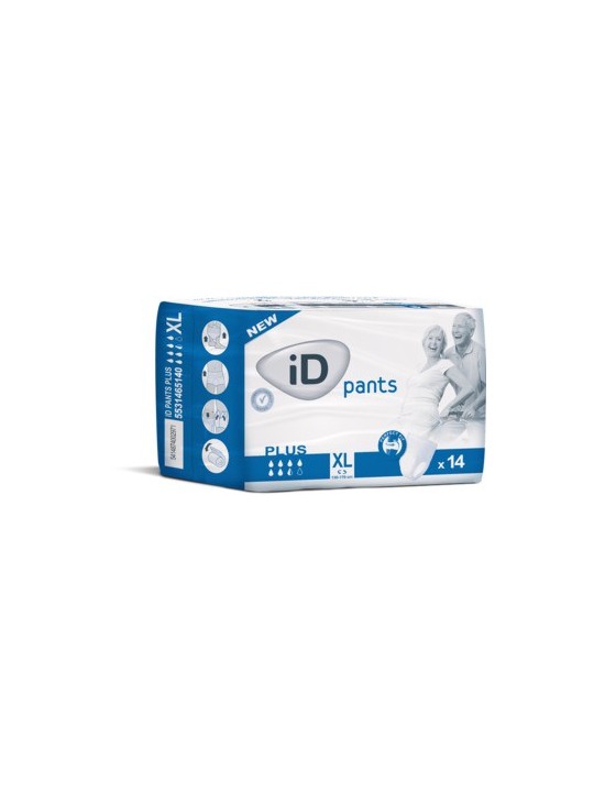 Id pants plus talla xl 14 uds