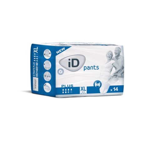 Id pants plus talla xl 14 uds