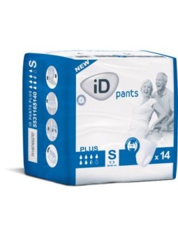 Id pants plus talla pequeña 14 uds