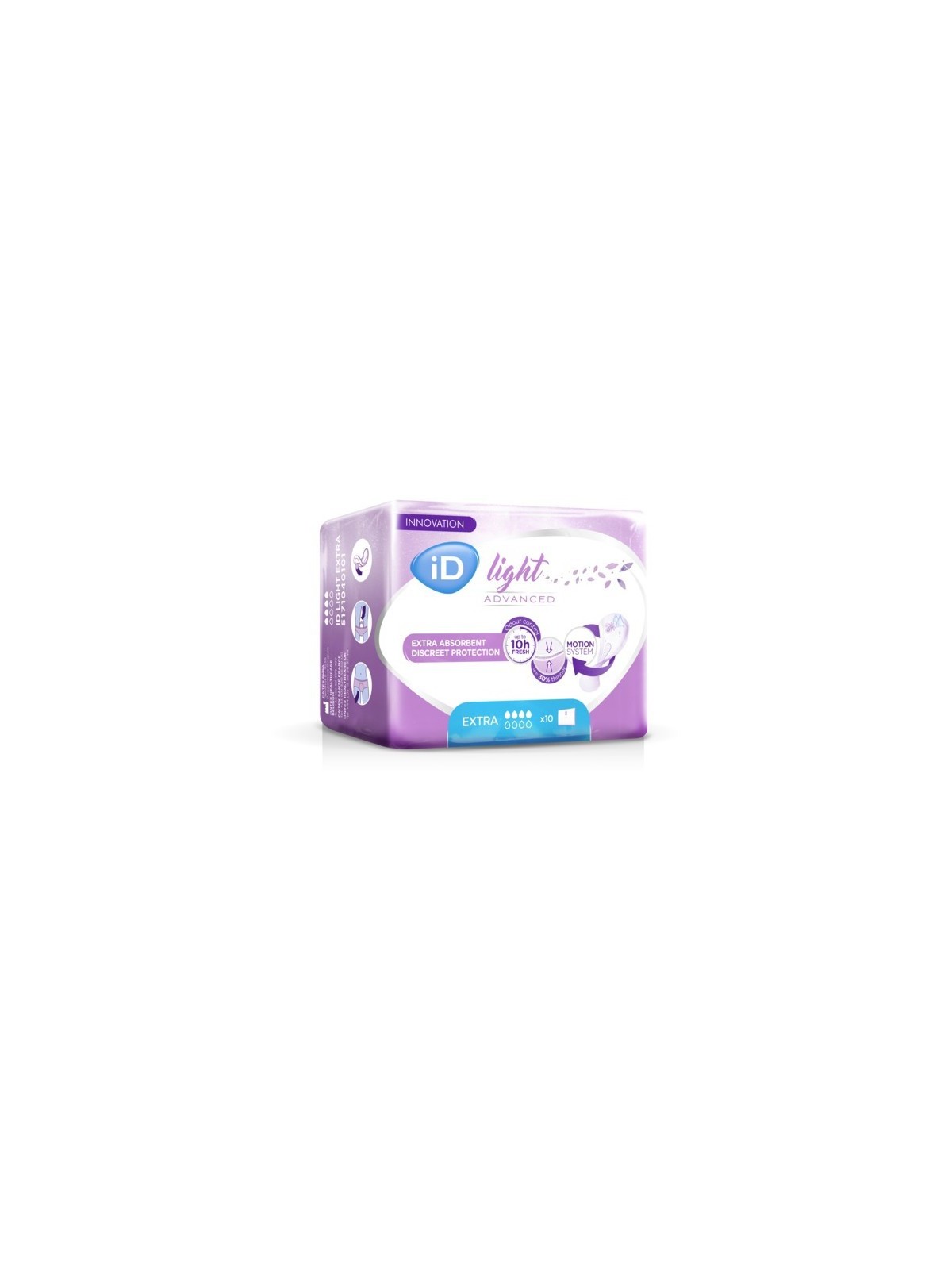 Id light compresas incontinencia extra 10 uds