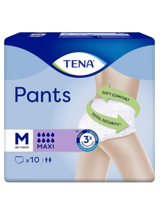 Tena pants maxi t- media 10 uds