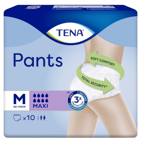 Tena pants maxi t- media 10 uds
