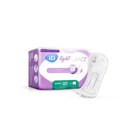 Id light compresa super 10 uds