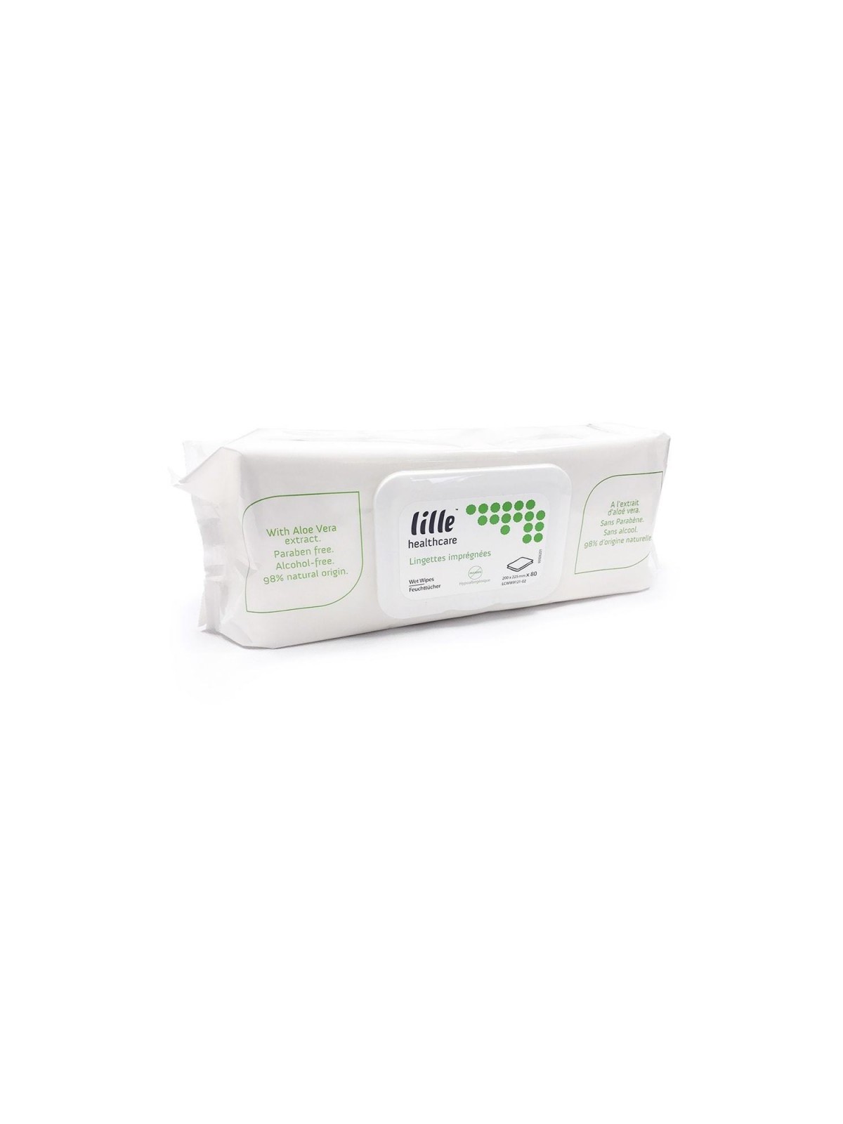 Lille suprem aloe toallitas  80 uds