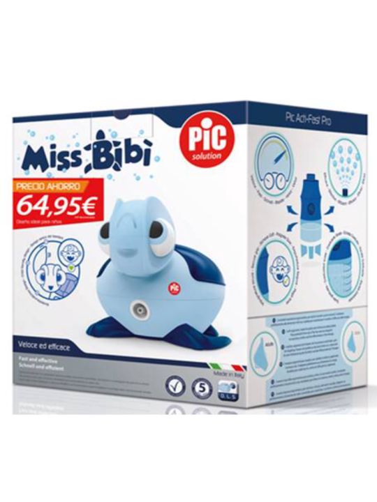 Pic aerosol nebulizador de micropiston miss bibi