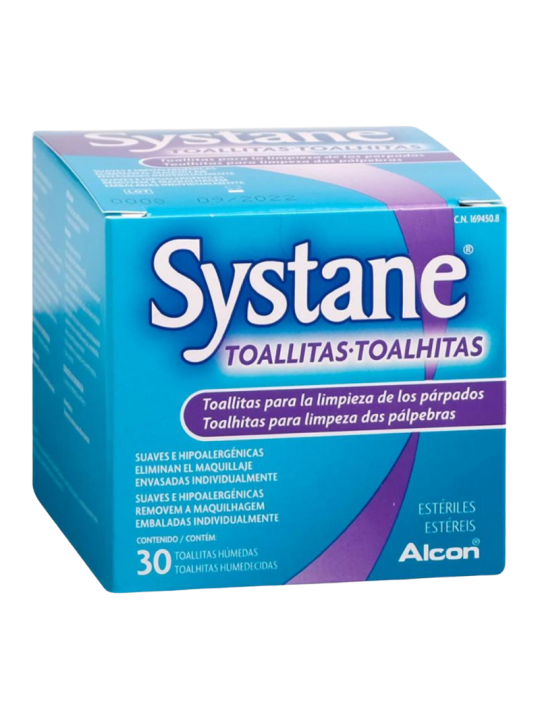 Systane toallitas