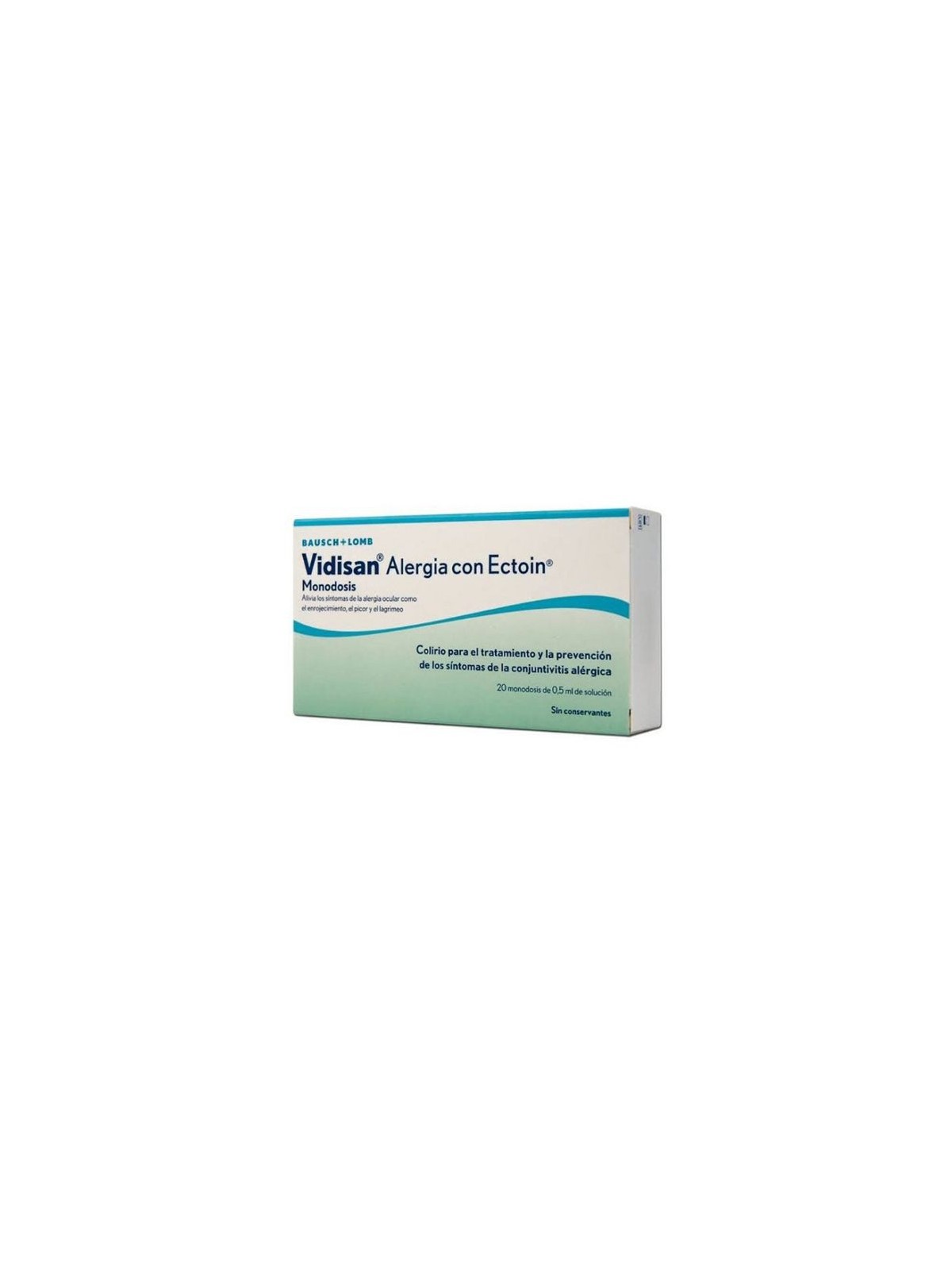 Vidisan alergia con ectoin colirio 20 monodosis