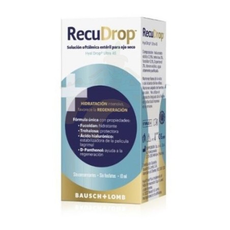 RECUDROP SOLUCION OFTALMICA PARA OJO SECO 1 BOTE 10 ML