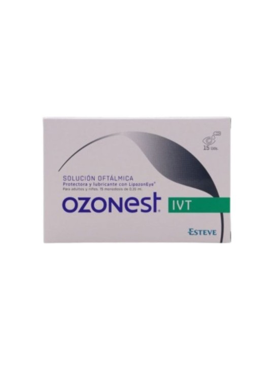 Ozonest IVT solucion oftalmica 15 monodosis 0.35m