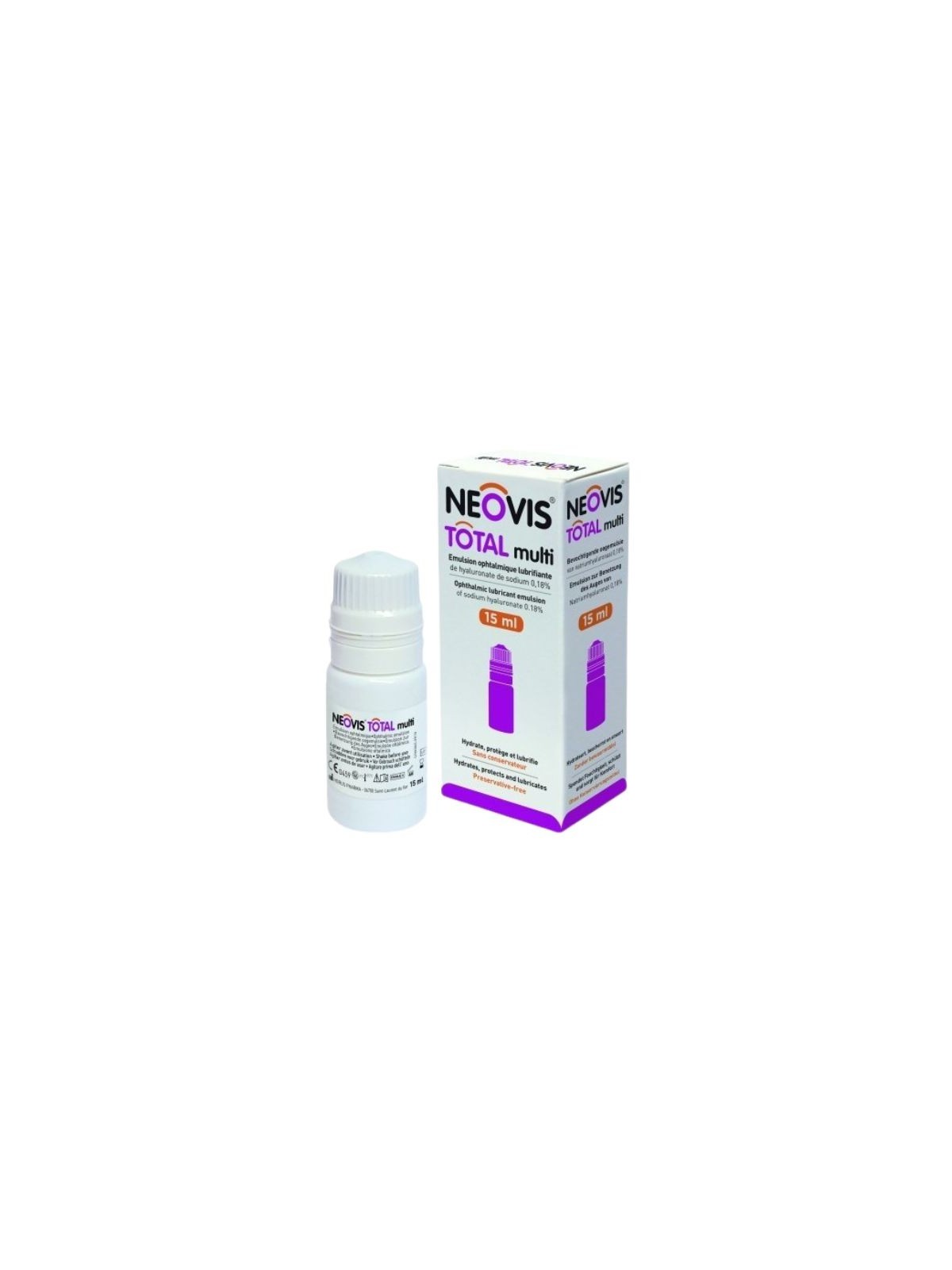 Neovis total multi emulsión lubricante ocular 15ml