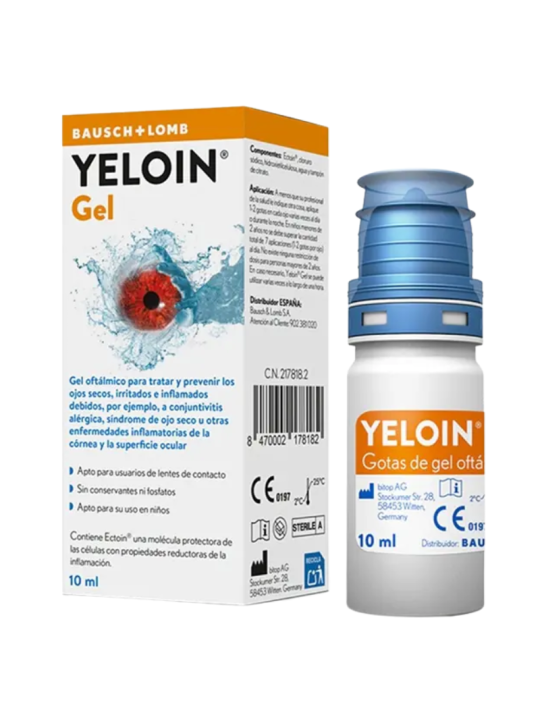 Yeloin gel oftálmico 10ml