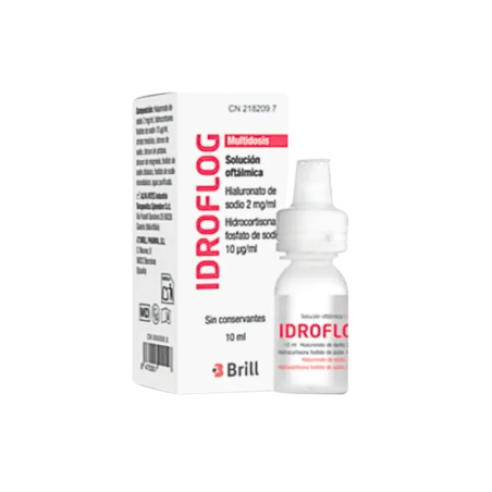 Idroflog solución oftálmica 1 envase 10ml multidosis