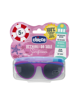 Chicco gafas de sol azul y rosa 5 años