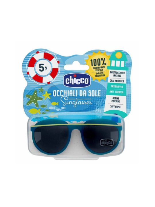 Chicco gafas de sol azul / verde 5 años