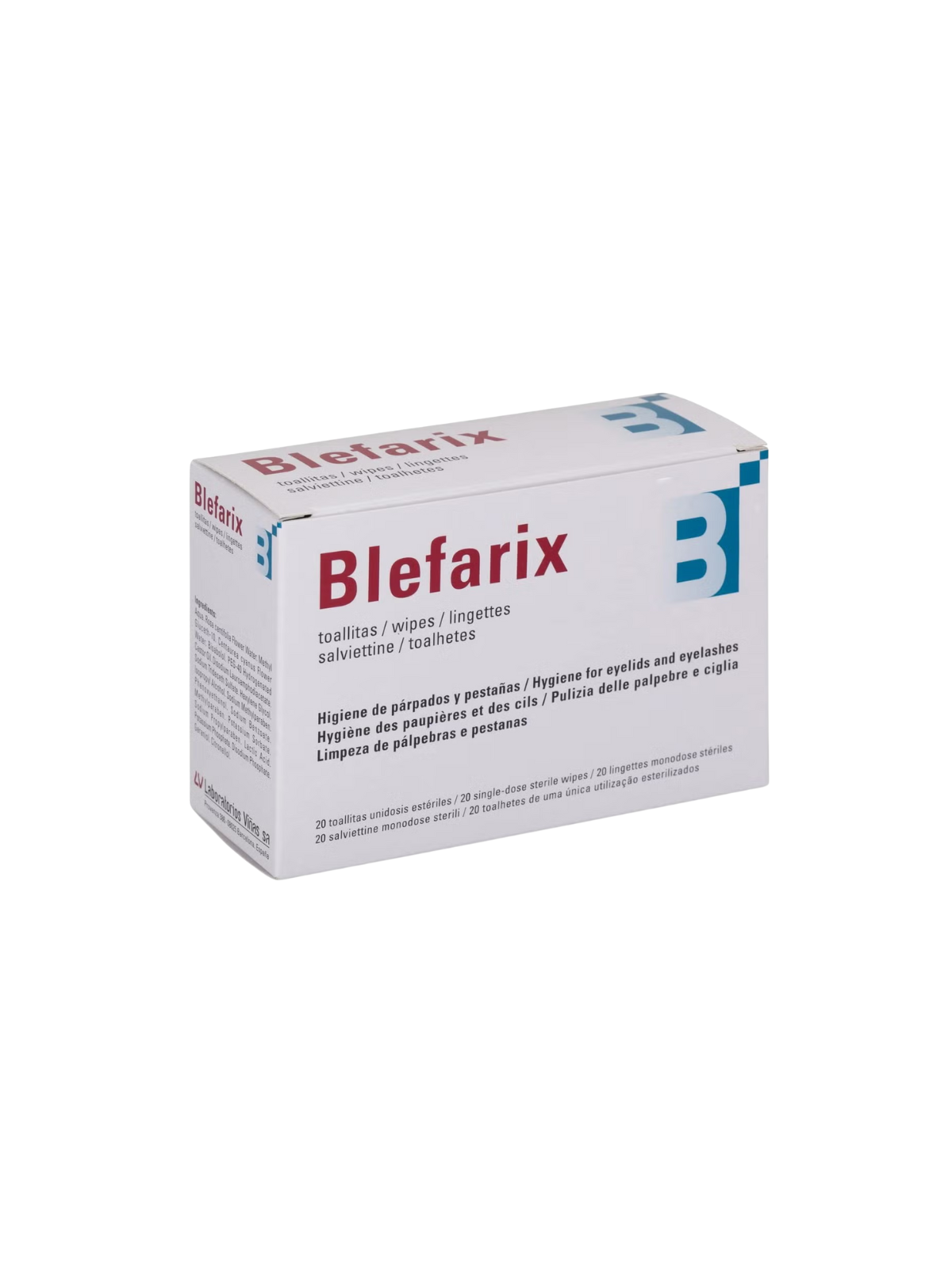 Blefarix toallitas 20 unidades