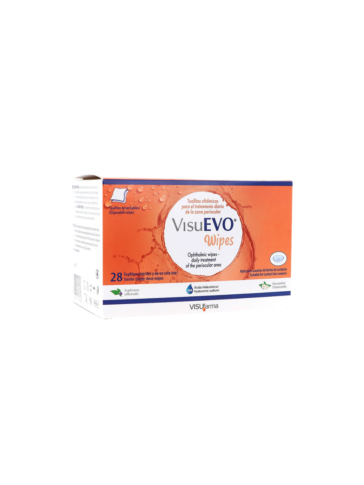 Visuevo wipes 28 toallitas