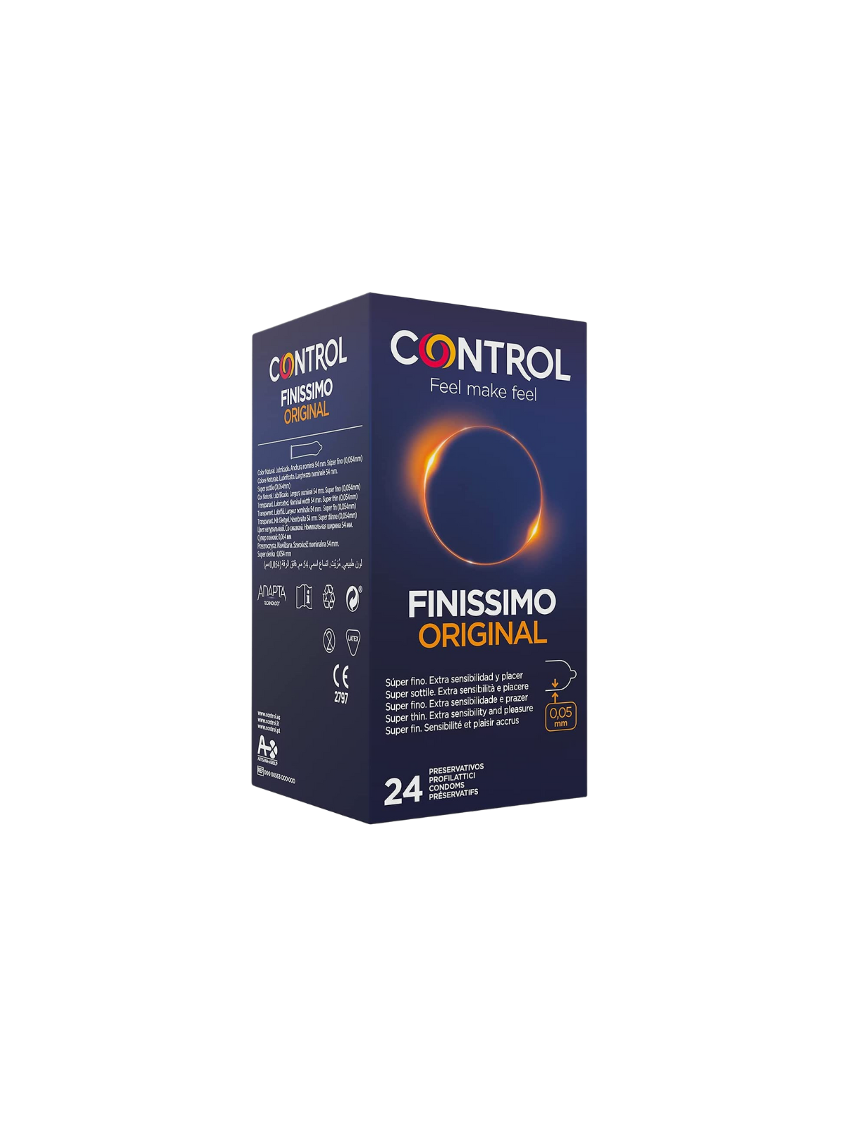 Control preservativos finissimo 24u