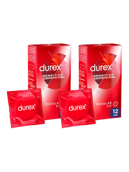 Durex Sensitivo Contacto Total pack 2ª al 50%
