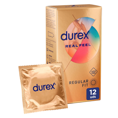 Durex real feel preservativo sin latex 12 uds