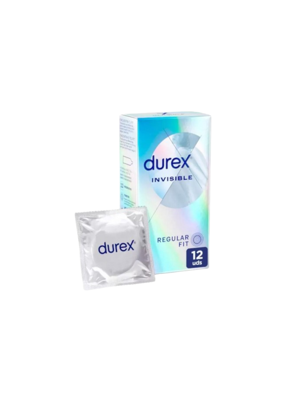 Durex Invisible Extra Fino Extra Sensitivo 12 unidades