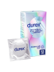 Durex invisible extra fino extra lubricado 12 uds