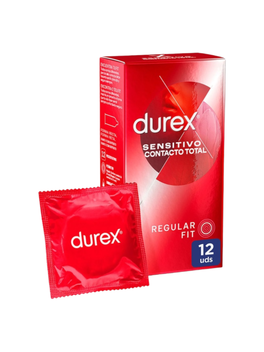 Durex Sensitvo Contacto Total 12 unidades