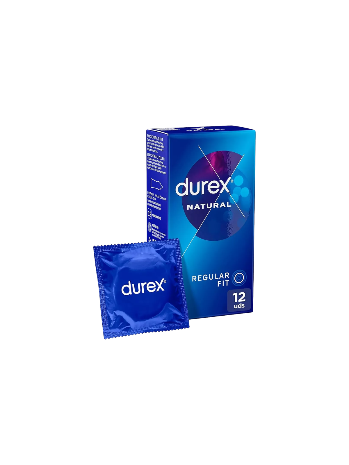 Durex easy natural plus 12 uds
