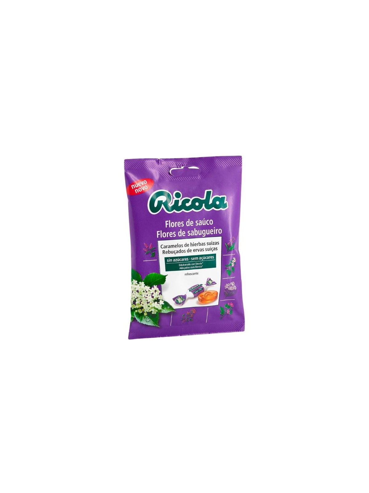 Ricola Caramelos Flores de Sauco S/A Bolsa