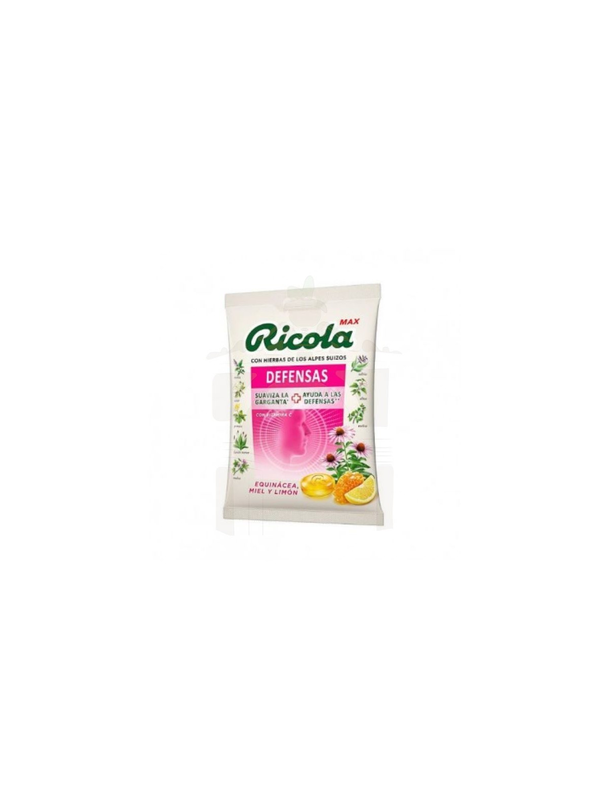 Ricola bolsa equinacea, miel y limón 70 g