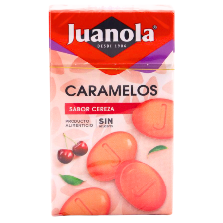 Juanola caramelos sabor cereza 50g