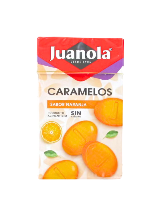 Juanola caramelos sabor naranja 50g