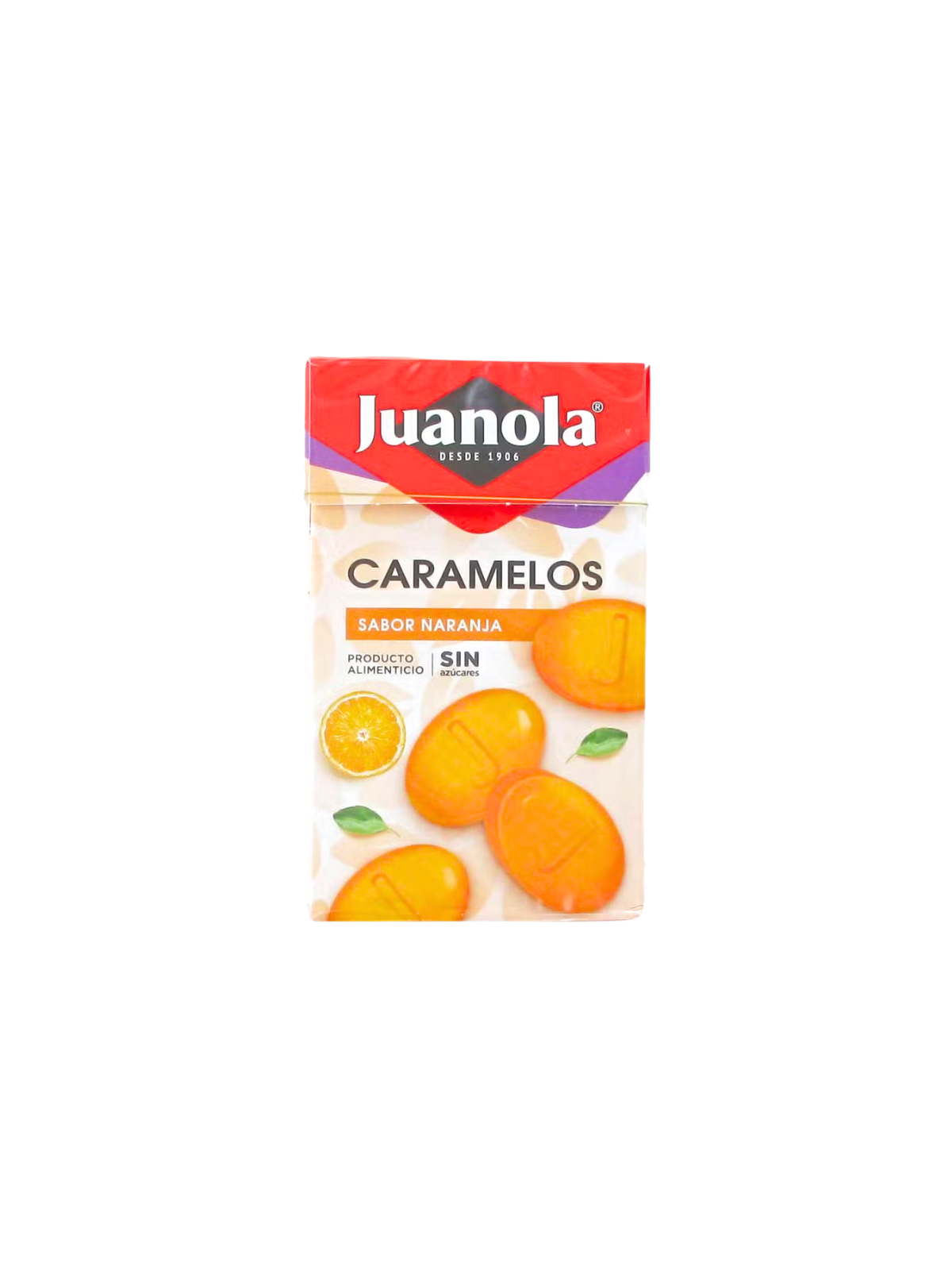 Juanola caramelos sabor naranja 50g