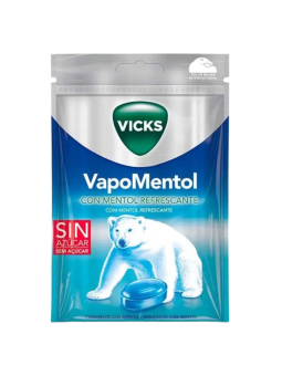 Vicks caramelos vapo mentol bolsa 72g