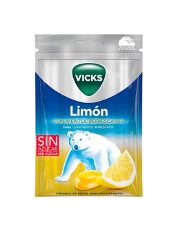 Vicks caramelos limón bolsa 72g