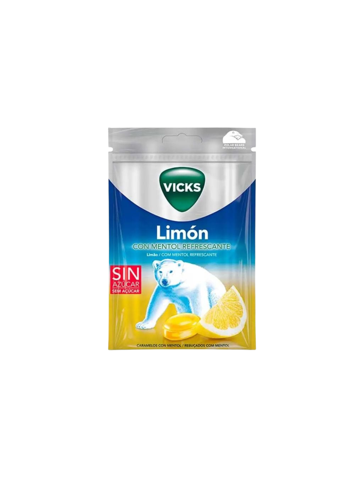 Vicks caramelos limón bolsa 72g