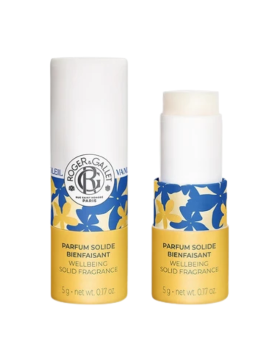 Roger & Gallet perfume sólido vainilla 5g