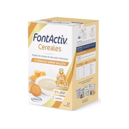 Fontactiv 8 cereales sabor galleta 500g
