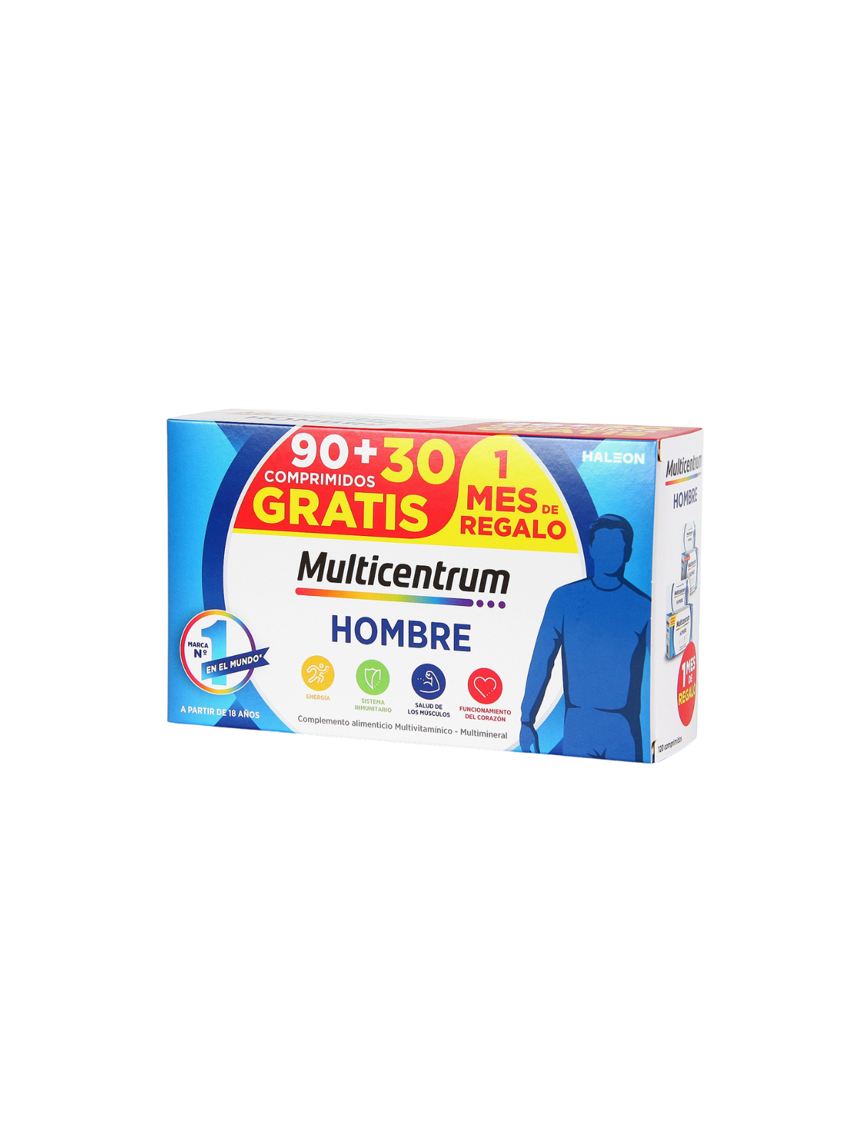 Multicentrum hombre 90 comprimidos + 30 comprimidos pack