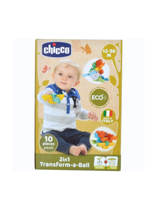 Chicco smart play 2 en 1 pelota transformable transform-a-ball