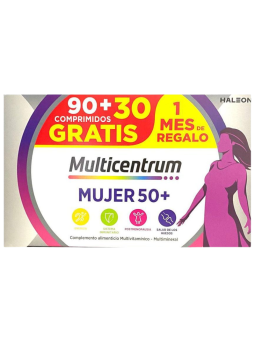 MULTICENTRUM MUJER 50+  90+30 COMPRIMIDOS PACK